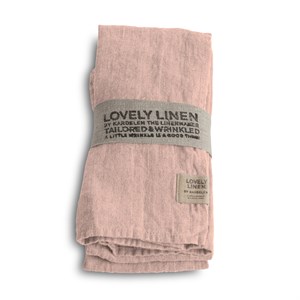 Lovely Linen - Stofserviet, Litchi