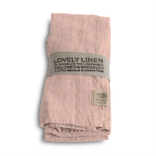 Lovely Linen - Stofserviet - Litchi - 45x45 cm