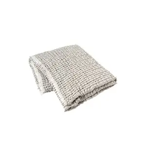 Broste Copenhagen - Plaid - Linda - Taupe Sand - W130 x L180 cm