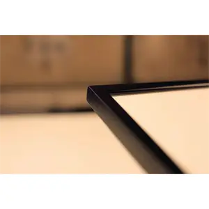 The Dybdahl -  Ramme i sort - 15x15 cm - Glas 