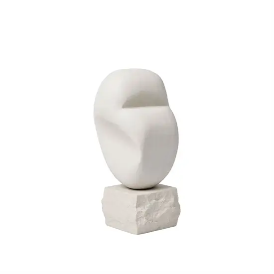 Kristina Dam - Contour Sculpture - Small - Sandsten - Light Grey