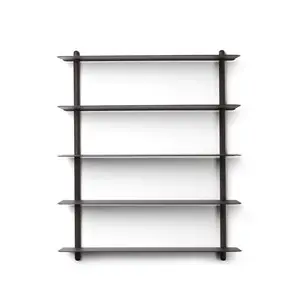 Gejst - Nivo E, shelf large - Sort/sort eg