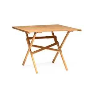 Skovshoved Møbelfabrik - Havebord - Vallø Lamel 70 - Olieret egetræ - 70x70 cm