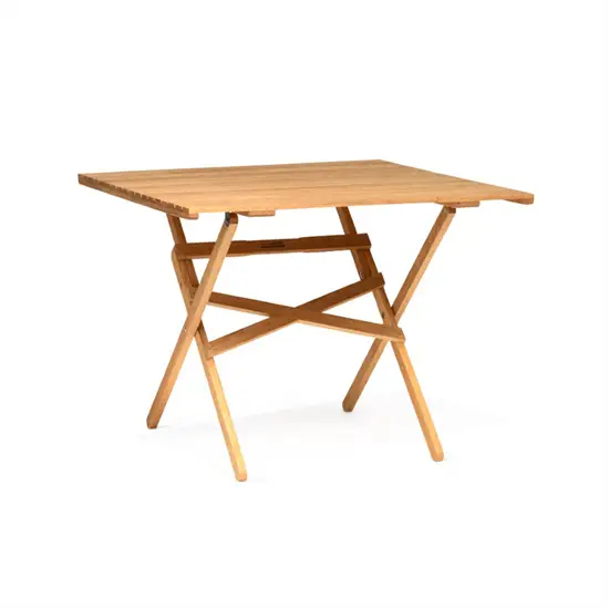 Skovshoved Møbelfabrik - Havebord - Vallø Lamel 70 - Olieret egetræ - 70x70 cm