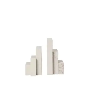 Kristina Dam - Bookend Sculpture - Sandsten/marmor - Light Grey