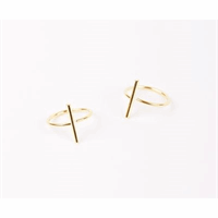 Jukserei - Iris Twist Earring - Guld