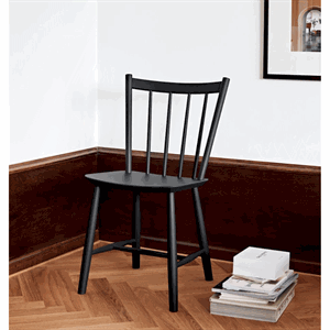 HAY - J41 FDB Stol - Solid Beech - Black