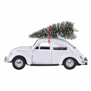 Image of House Doctor - Dekoration - "XMAS" Bil - Hvid