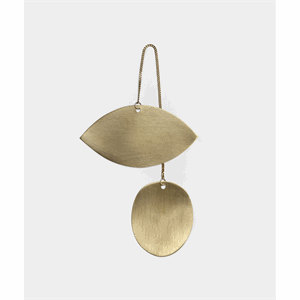 Image of Ferm Living - Ornament - Twin Eye - Brass