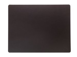 Image of LindDNA - Dækkeserviet square L 35x45 - brown/bull