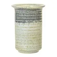 Bloomingville - Grøn vase - Stentøj - Ø10 x H14 cm  cm 