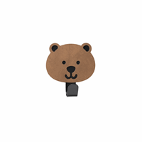 LindDNA - Kids Hook "Bear" - 7,5x6 cm - Nupo Nature