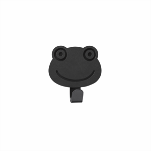 LindDNA - Kids Hook "Frog" - 7,5x5,8 cm - Nupo Black