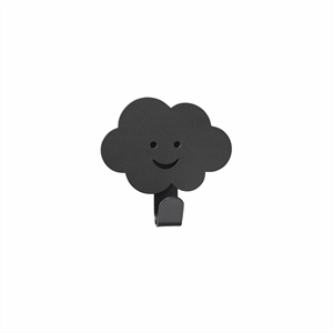 LindDNA - Kids Hook "Cloud" - 8,7x6 cm - Nupo Anthracite