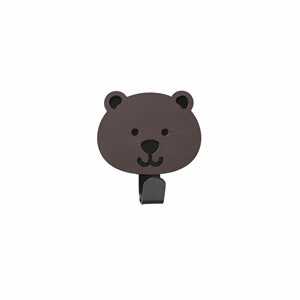 Image of LindDNA - Kids Hook "Bear" - 7,5x6 cm - Nupo Purple