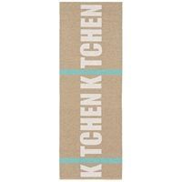 Horredsmattan Plastiktæppe (70 x 250) - "Kitchen" (Beige)