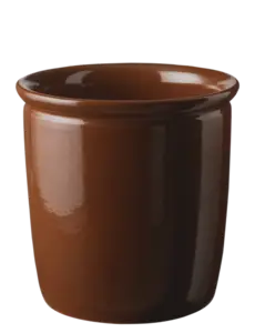 Knabstrup Keramik - syltekrukke 4 l. terracotta