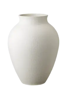 Knabstrup Keramik - vase H 27 cm white