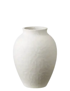 Knabstrup Keramik - vase H 12.5 cm white
