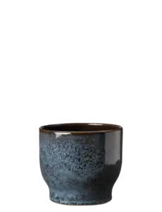 Knabstrup Keramik - urtepotteskjuler Ø 14.5 cm ocean green