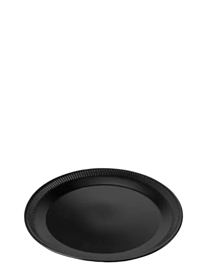 Knabstrup Keramik - tallerken Ø 27 cm black