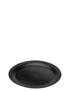 Knabstrup Keramik - tallerken Ø 22 cm black
