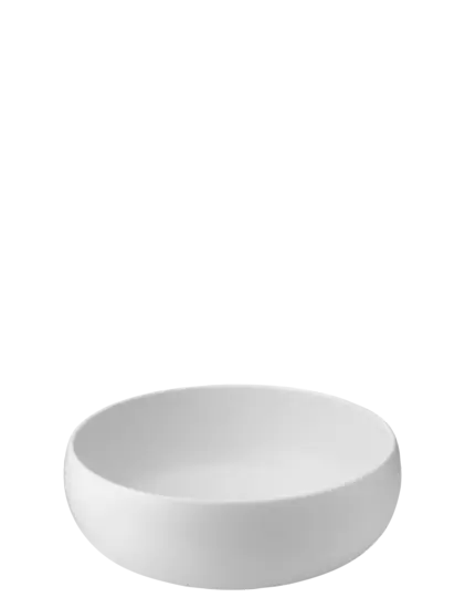 Knabstrup Keramik - Earth skål H 11 cm chalk Hvid - Ø30 cm