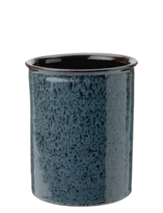 Knabstrup Keramik - redskabsholder Ø 12.5 cm ocean green
