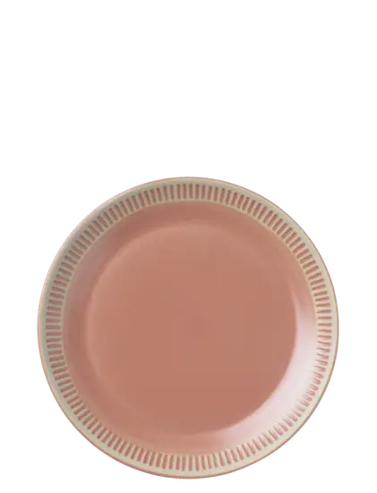 Knabstrup Keramik - Colorit tallerken Ø 19 cm coral