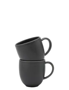 Knabstrup Keramik - Tavola krus 0.3 l. 2 Stk grey