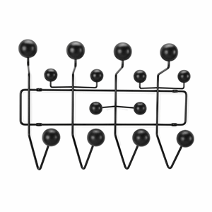Image of Vitra - Eames - Hang It All knagerække - Sort