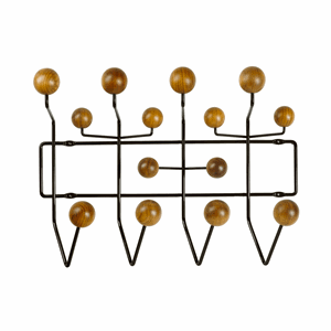 Image of Vitra - Eames - Hang It All knagerække - Chokolade med valnød
