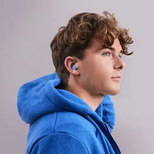 Kreafunk - aPOP Flod Blå - Bluetooth høretelefoner