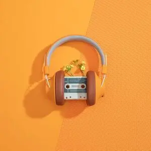 Kreafunk - aBEAT Urban Orange - Bluetooth høretelefoner