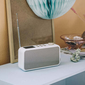 Kreafunk - aTUNE Hvid - Bluetooth højttaler
