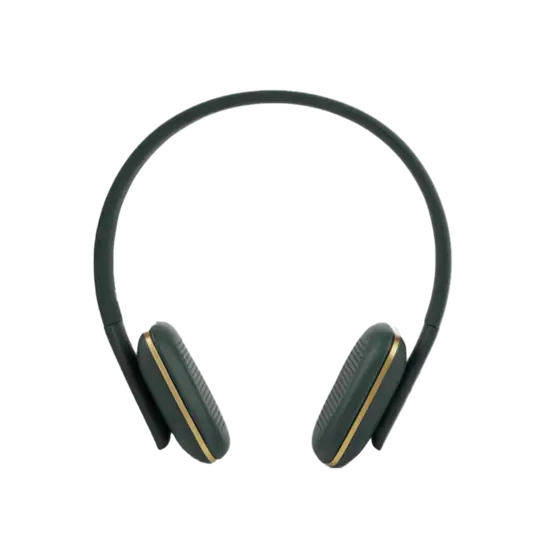Kreafunk - aHEAD Grøn messing - Bluetooth høretelefoner