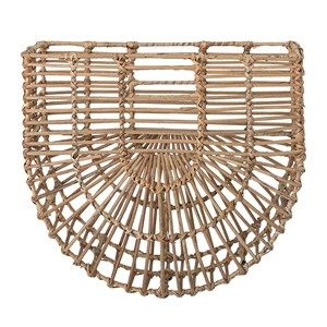 Image of Bloomingville - Kurv til væg - Natur - Rattan