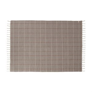 OYOY Living - Grid plaid/tæppe - Karamel