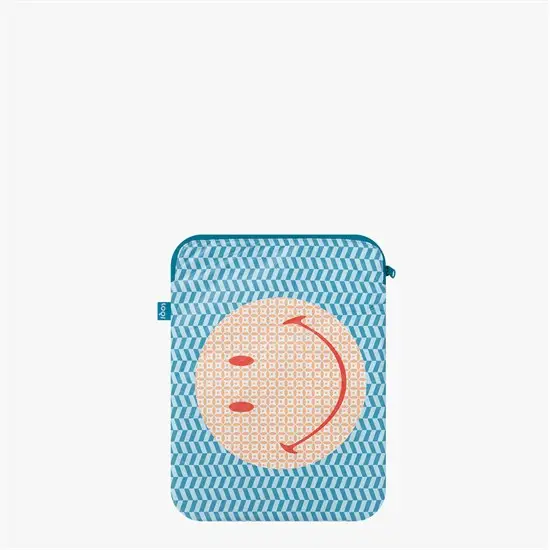 LOQI - Laptop cover - Smiley Geometric