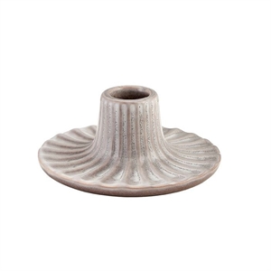 2Have - Lysestage - Süss - 5x12 cm - Grå Keramik