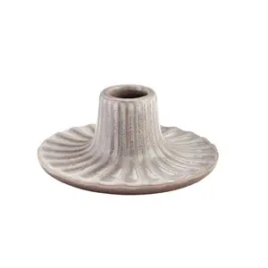 2Have - Lysestage - Süss - 5x12 cm - Grå Keramik