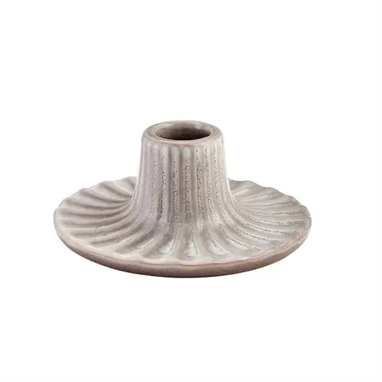 2Have - Lysestage - Süss - 5x12 cm - Grå Keramik