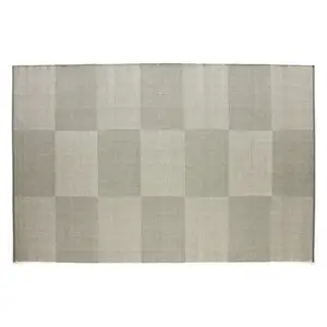 HAY - Tæppe Check Rug - Grey L/ Grå - 200 x 300 cm