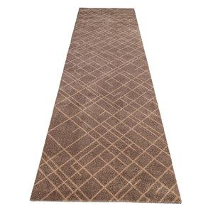 Image of tica copenhagen - Smudsmåtte i 67x250 cm. (Lines - Sand)