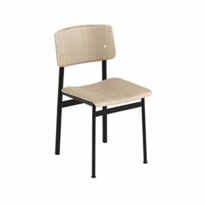 Image of Muuto - "Loft Chair" - Stol - Sort/Eg