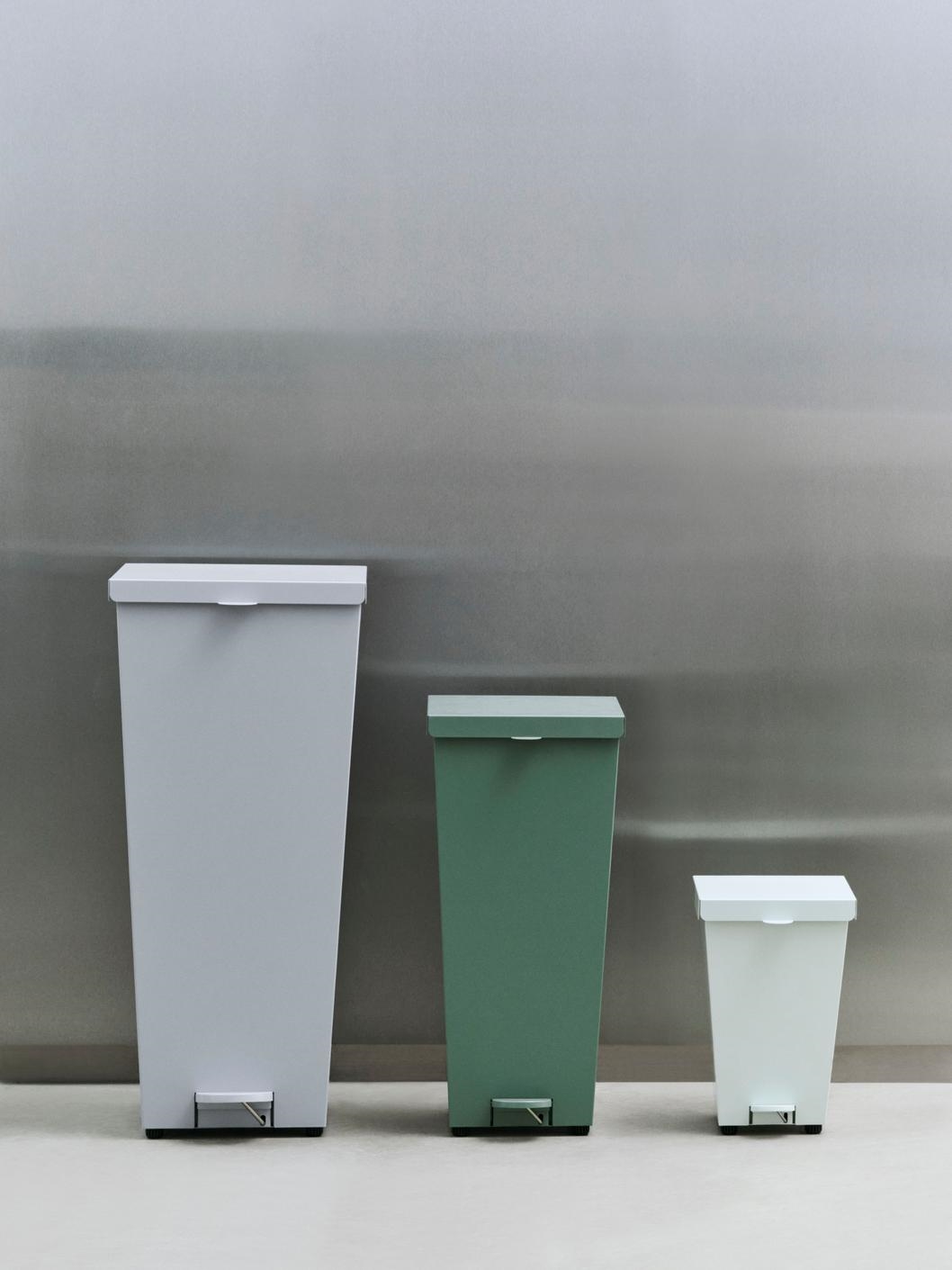 Hay - Loop Bin - 26L - Fall green | Elegant stål