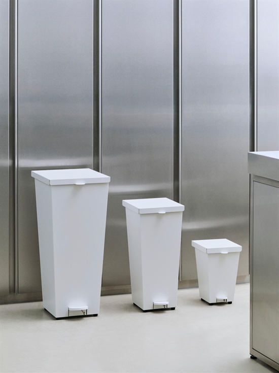 Hay - Loop Bin - 58L - White | Rummelig | Stål