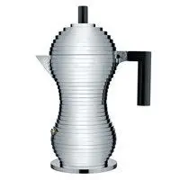 Alessi kaffekande - Pulcina 6 coffee maker i sort