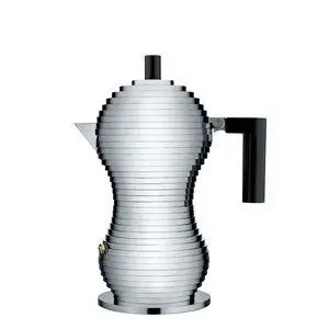 Alessi kaffekande - Pulcina 3 coffee maker i sort