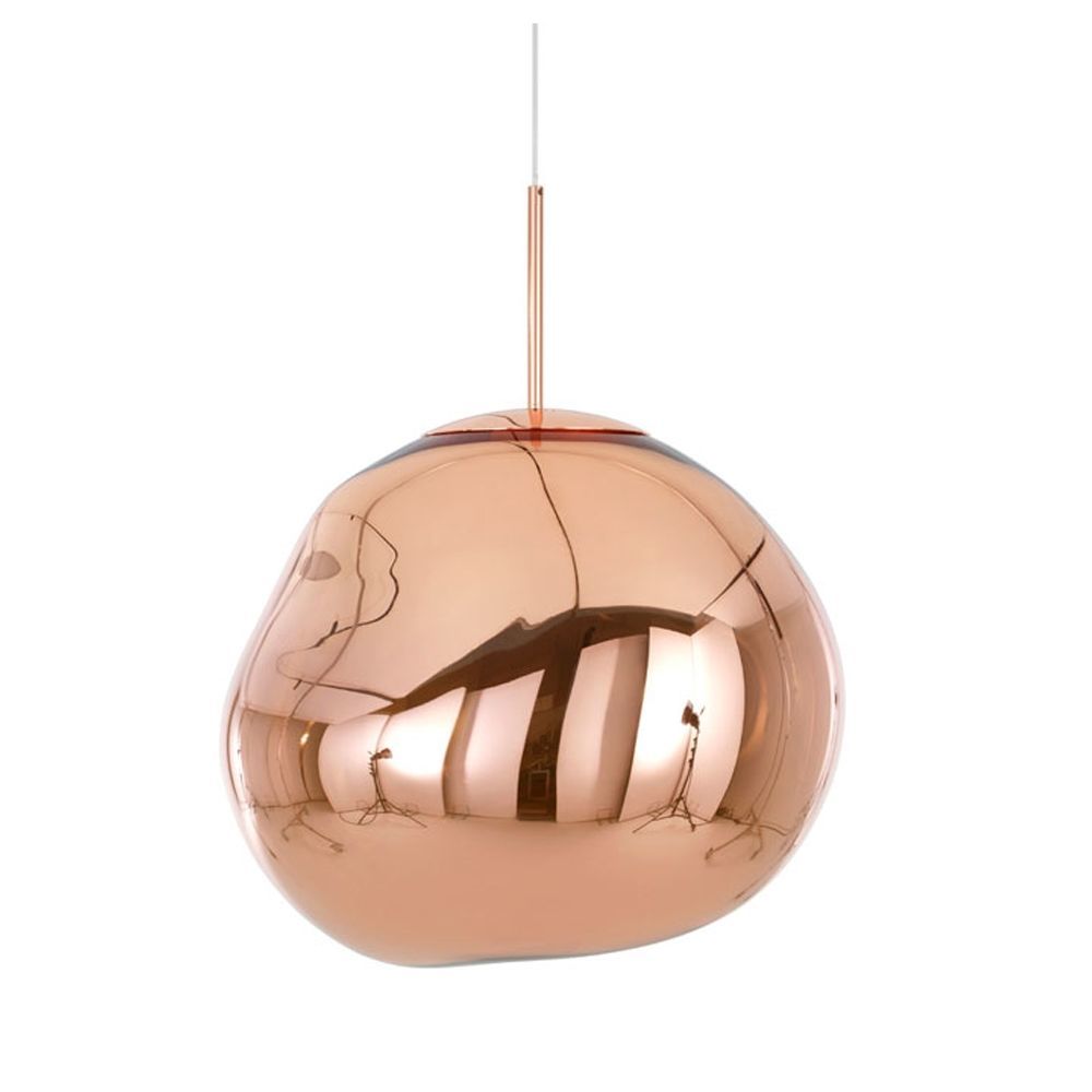 Tom Dixon Melt Pendant Copper Gratis Fragt Tom Dixon Pendel Melt Pendant I Kobber